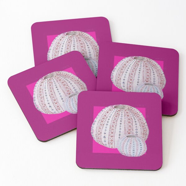 Item preview, Urchins in magenta designed and sold by LisaLeQuelenec.