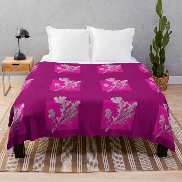 Item preview, Botanical seaweed in magenta designed and sold by LisaLeQuelenec.