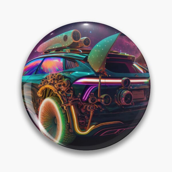 Item preview, Psychedelic Tesla art designed and sold by trendingarmy.