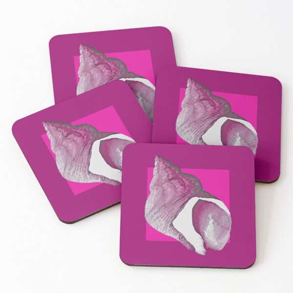Item preview, Whelk shell in magenta designed and sold by LisaLeQuelenec.