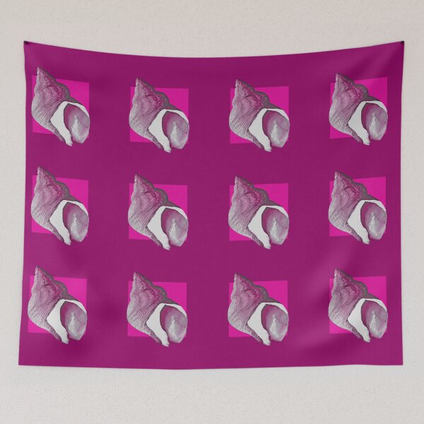 Item preview, Whelk shell in magenta designed and sold by LisaLeQuelenec.