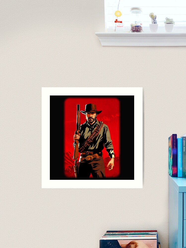 Quadro 25x25 Red Dead Redemption 2 - Arthur Morgan - Horizon