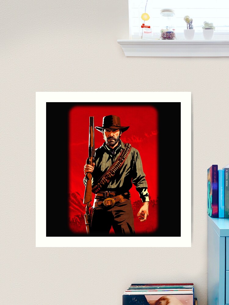 Quadro 25x25 Red Dead Redemption 2 - Arthur Morgan - Horizon