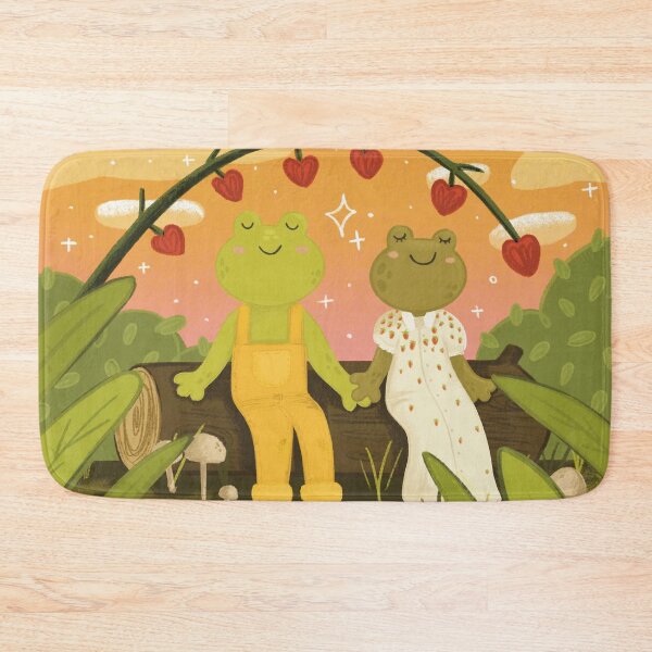 Item preview, Cottagecore Frogs in Love, Valentine's Day Gift, Lover Frogs designed and sold by SleepyLilSloth.