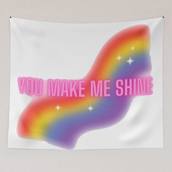 Item preview, You Make Me Shine Rainbow designed and sold by KleineStar.
