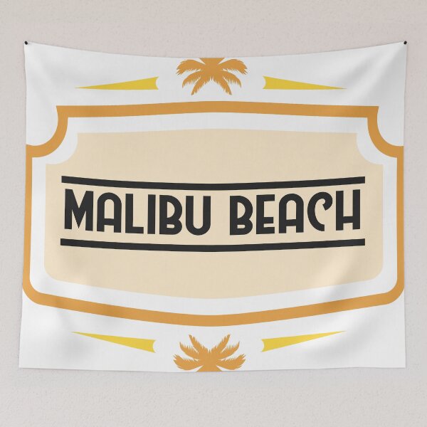 Item preview, Malibu Beach designed and sold by HubbUK.