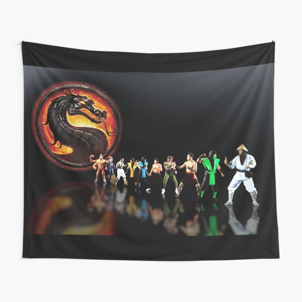 Mortal Kombat pixel art Tapestry