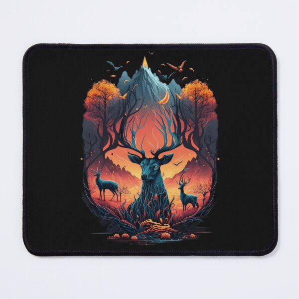 Item preview, Fantasy | The-Sinister Arcane magic Deer Enchanted Forest Design designed and sold by The-Sinister.