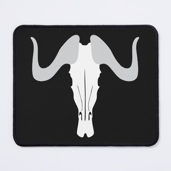 Item preview, Wildebeest Skull designed and sold by SwankySwan.