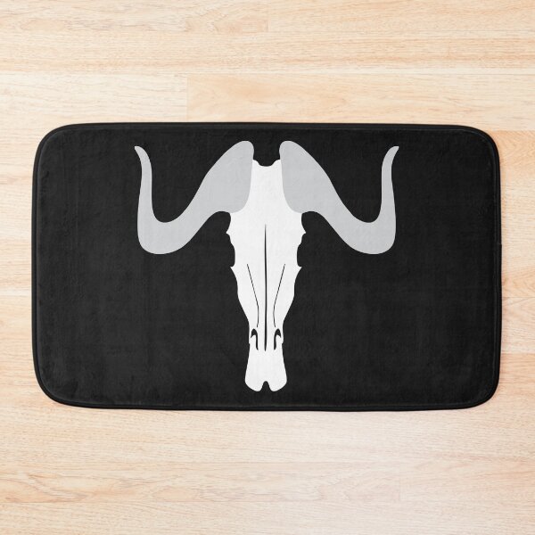 Item preview, Wildebeest Skull designed and sold by SwankySwan.