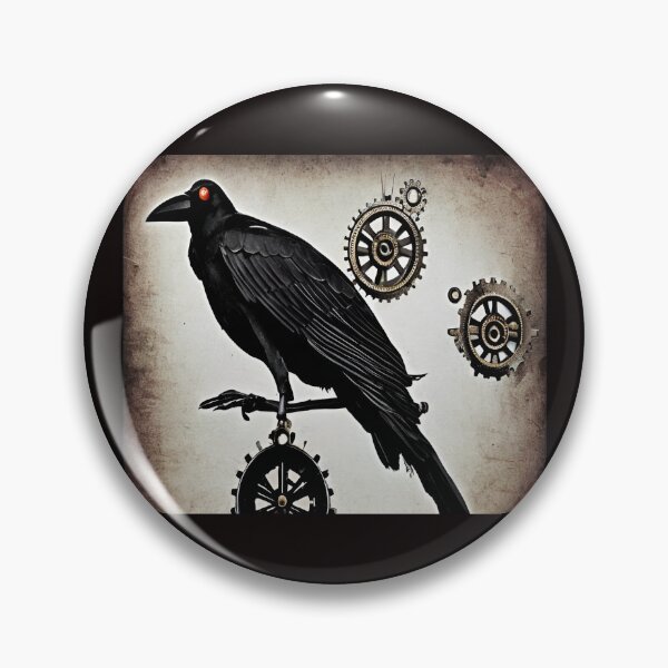 Item preview, The Gears of Time - Red-Eyes Crow designed and sold by MarcoSc11.