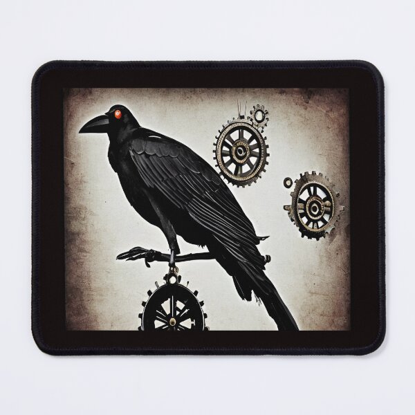 Item preview, The Gears of Time - Red-Eyes Crow designed and sold by MarcoSc11.
