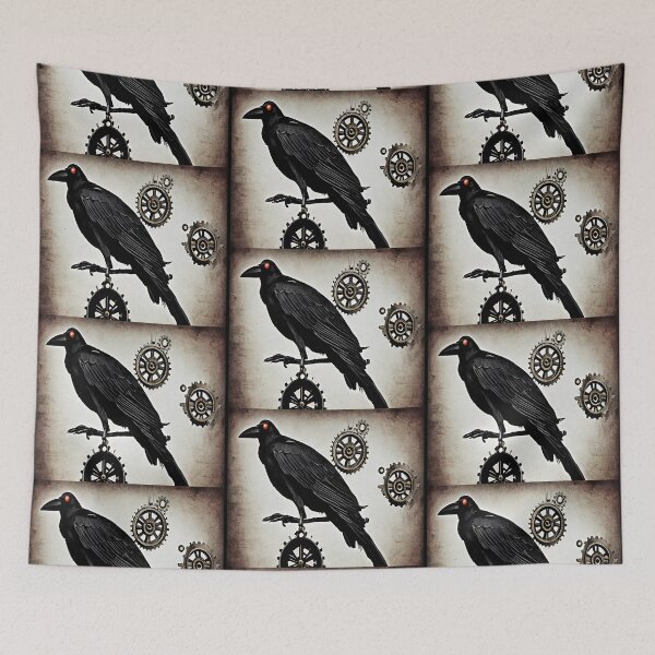 Item preview, The Gears of Time - Red-Eyes Crow designed and sold by MarcoSc11.