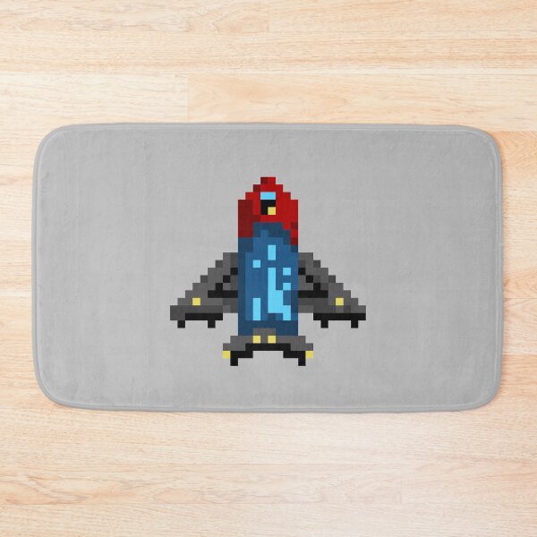 Item preview, Rocket Ship Pixel Art designed and sold by just4pixels.