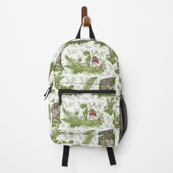 Item preview, Mossy Woodland pattern on cream  designed and sold by Quick Brown Fox Canada.