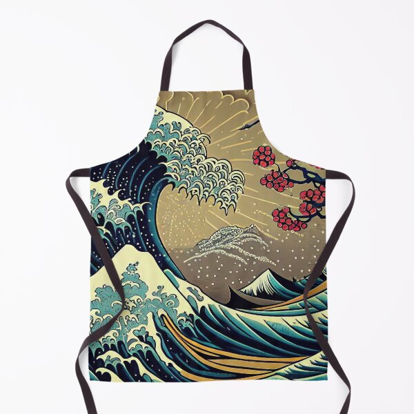 Artikelvorschau, Ggolden Great Wave off Kanagawa entworfen und verkauft von OccultDreams.