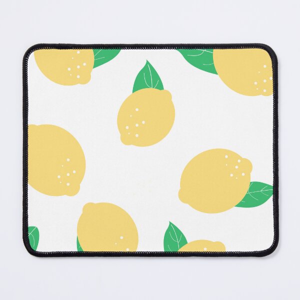 Item preview, Lemons aesthetic pattern yellow lemons and green leaves designed and sold by Polunytsya.