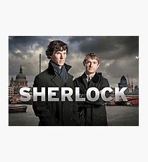 Sherlock Holmes Benedict Cumberbatch Photographic Print