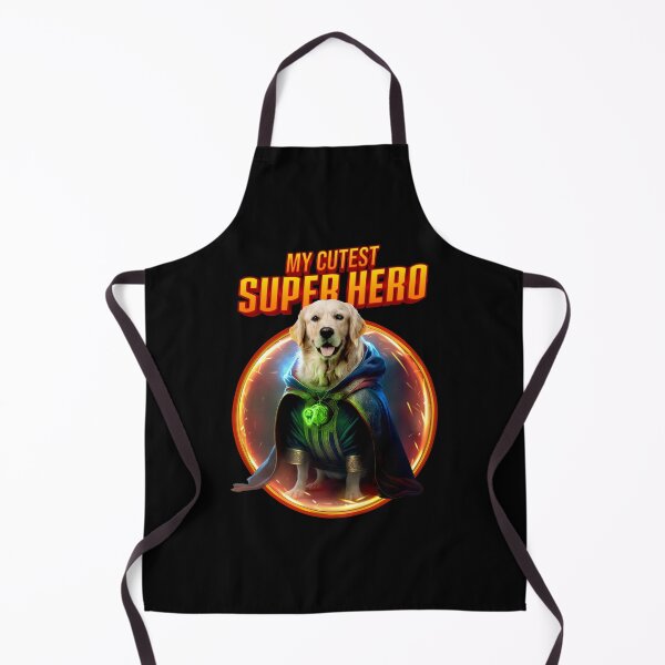 Item preview, Cute golden retriever goes through the portal as a strange doctor designed and sold by BrainlabStudios.