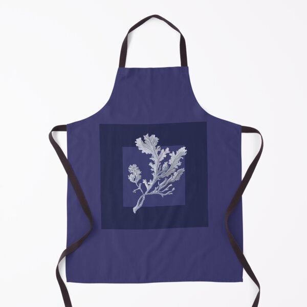 Item preview, Botanical seaweed in navy designed and sold by LisaLeQuelenec.