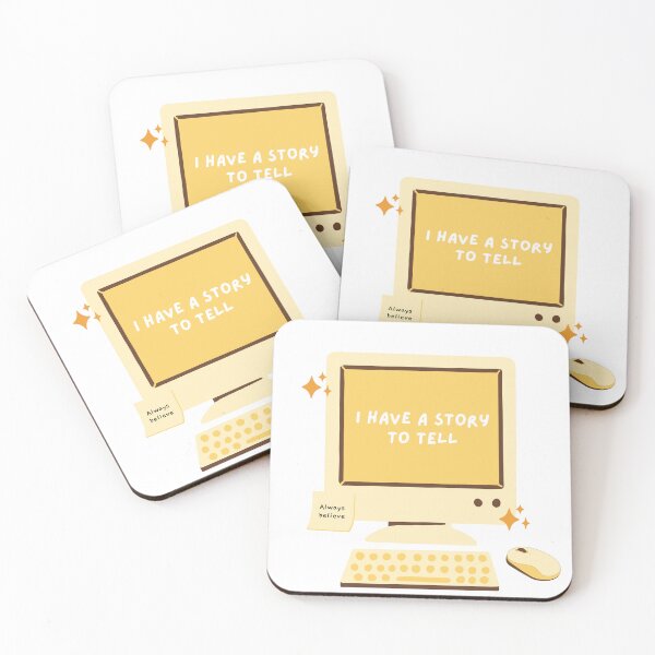 Item preview, I have a story to tell. Cute affirmation design for writers. designed and sold by CreativeStrand.