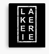 Stylish Lake Erie Canvas Print