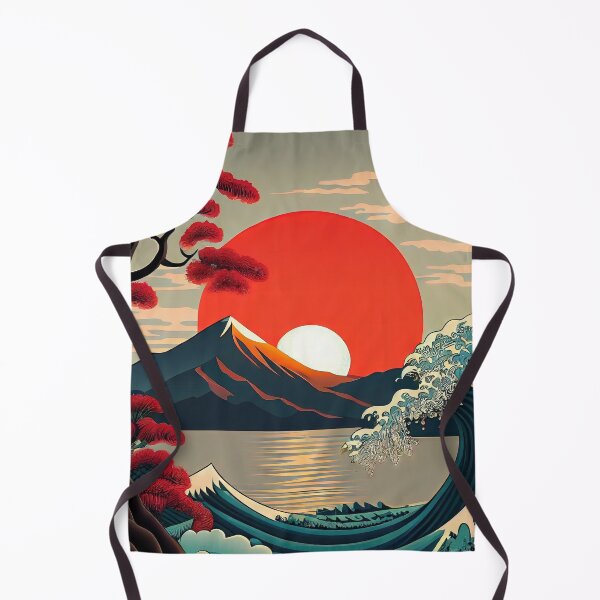 Aperçu de l'œuvre Ocean Waves at Sunset créée et vendue par OccultDreams.