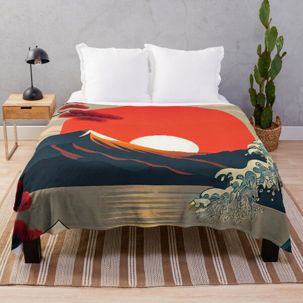 Item preview, Ocean Waves at Sunset designed and sold by OccultDreams.