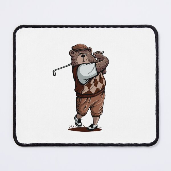 Item preview, Bear playing golf designed and sold by zarmar.