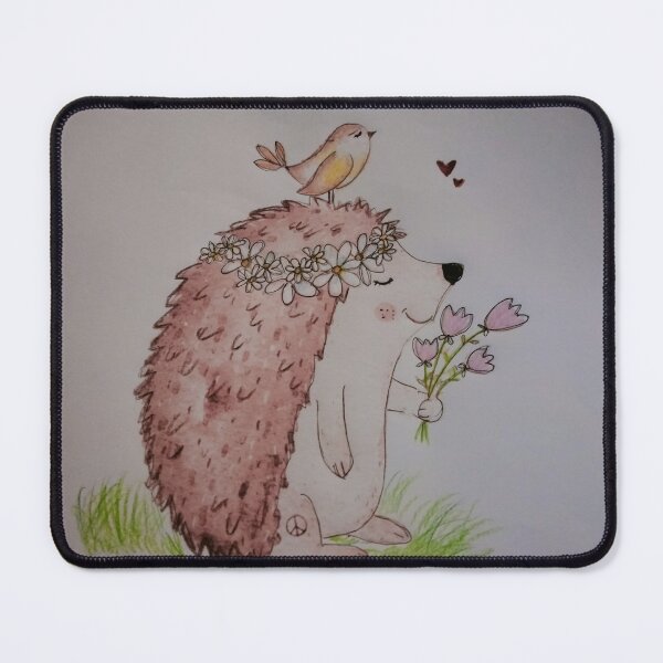 Item preview, Hippie hedgehog  designed and sold by Sifan.
