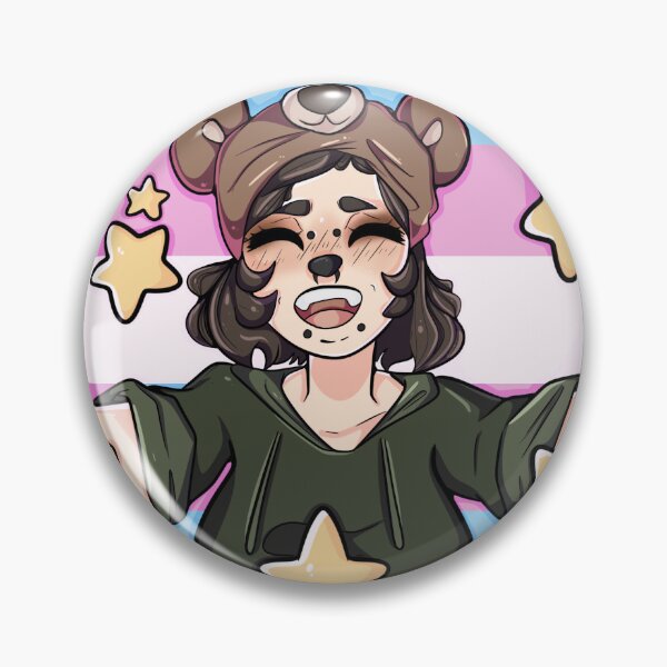 Item preview, BBear Trans Pin!  designed and sold by BBearArt.