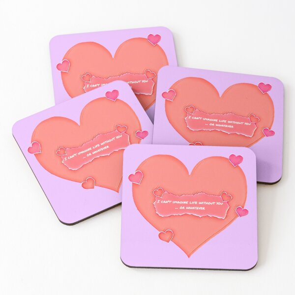 Item preview, I cant imagine life without you or whatever - Funny Valentines Day Card designed and sold by Dude  Stuff.