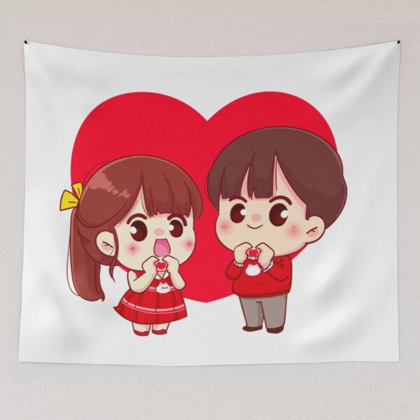 Item preview, Valentines Day (manga love) designed and sold by Alshoalla.