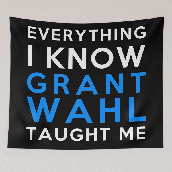 Item preview, Grant Wahl - Everything i know designed and sold by 2Girls1Shirt.