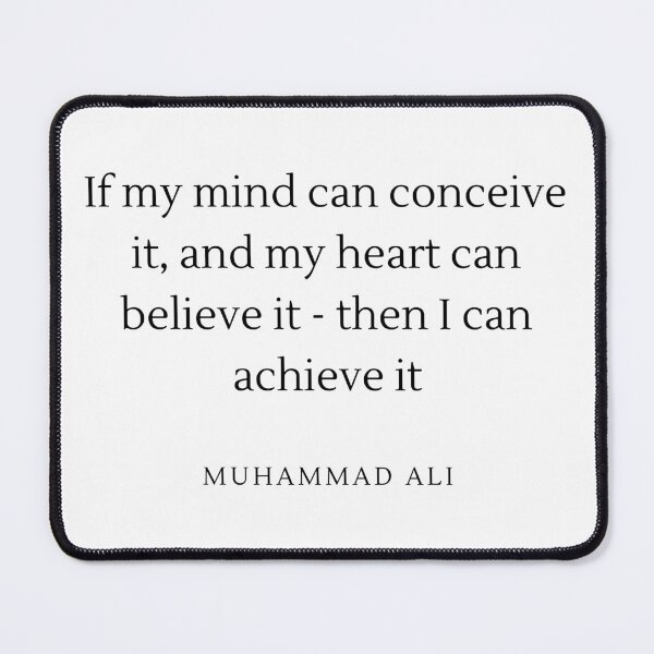Item preview, Muhammad Ali Quote designed and sold by A-J-S-Designs.