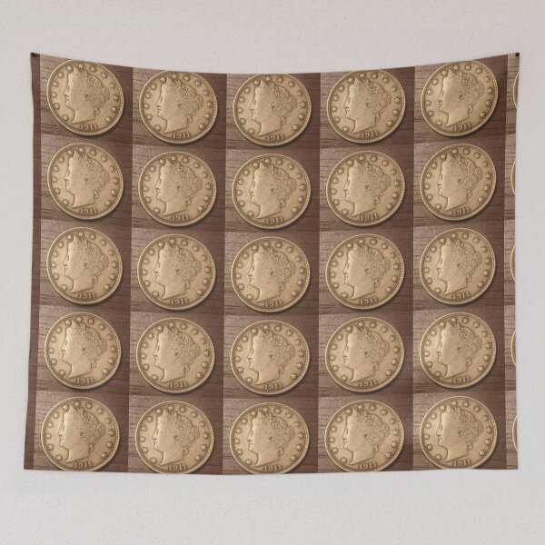 Item preview, 1911 Liberty "V" Nickel designed and sold by coinsxcrochet.