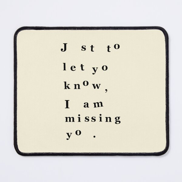 Item preview, I miss you (cream) designed and sold by Madame Memento.