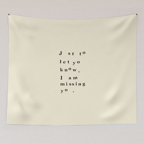 Item preview, I miss you (cream) designed and sold by Madame Memento.