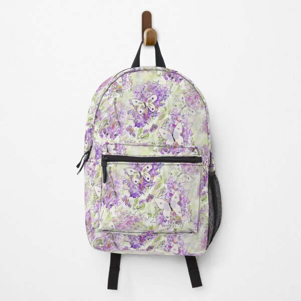 Item preview, Butterflies in a Purple Summer Haze Pattern designed and sold by Clare Walker.