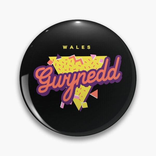 Item preview, Retro 90s Pop 'Gwynedd' Vintage Wales designed and sold by dinosareforever.