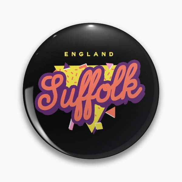 Item preview, Retro 90s Pop 'Suffolk' Vintage England designed and sold by dinosareforever.