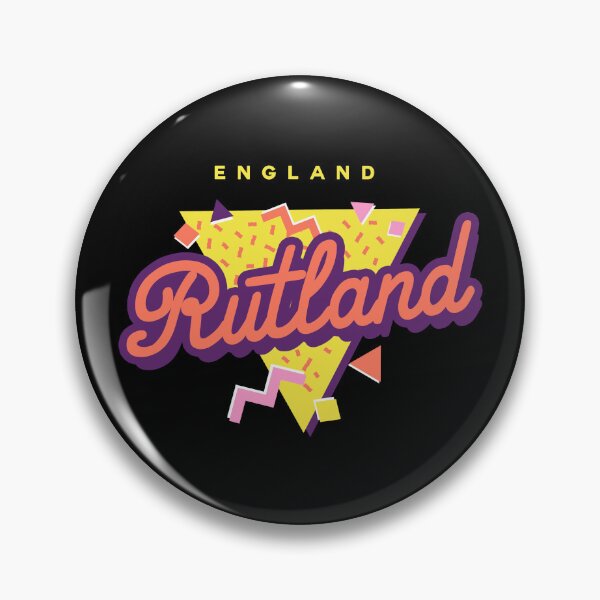 Item preview, Retro 90s Pop 'Rutland' Vintage England designed and sold by dinosareforever.