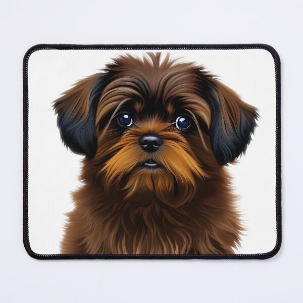 Item preview, Cute Affenpinscher, cartoon drawing, Ai Generated Art designed and sold by ACC .