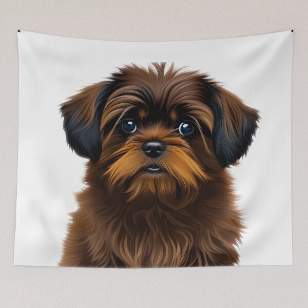 Item preview, Cute Affenpinscher, cartoon drawing, Ai Generated Art  designed and sold by ACC .
