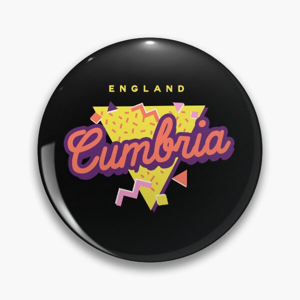 Item preview, Retro 90s Pop 'Cumbria' Vintage England designed and sold by dinosareforever.