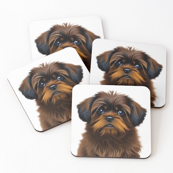 Item preview, Cute Affenpinscher, cartoon drawing, Ai Generated Art  designed and sold by ACC .