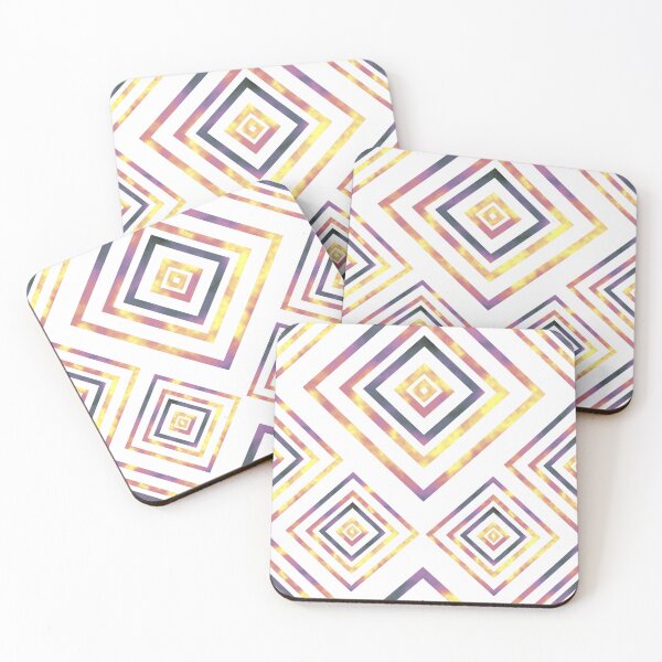 Item preview, Fire Box Diagonal Stacks Dimensional on White Repeat 5748 designed and sold by Art in My Loft.