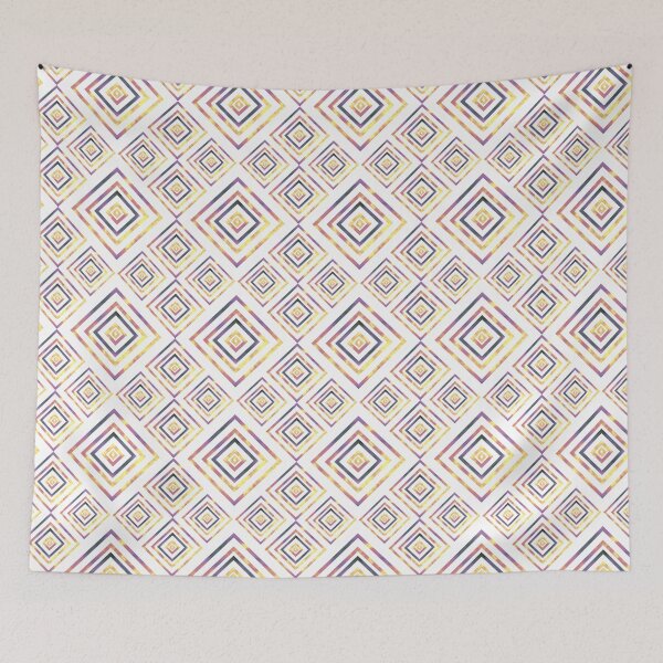 Item preview, Fire Box Diagonal Stacks Dimensional on White Repeat 5748 designed and sold by Art in My Loft.