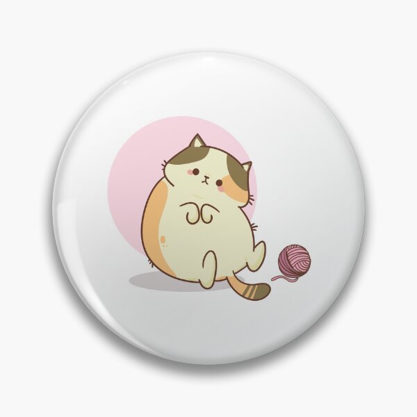 Item preview, funny and cute cat with a ball of wool designed and sold by wassim sadiki.
