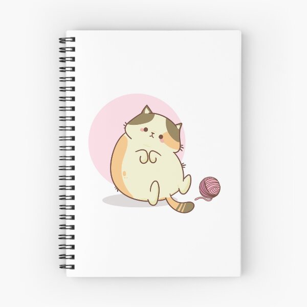 Item preview, funny and cute cat with a ball of wool designed and sold by wassim sadiki.